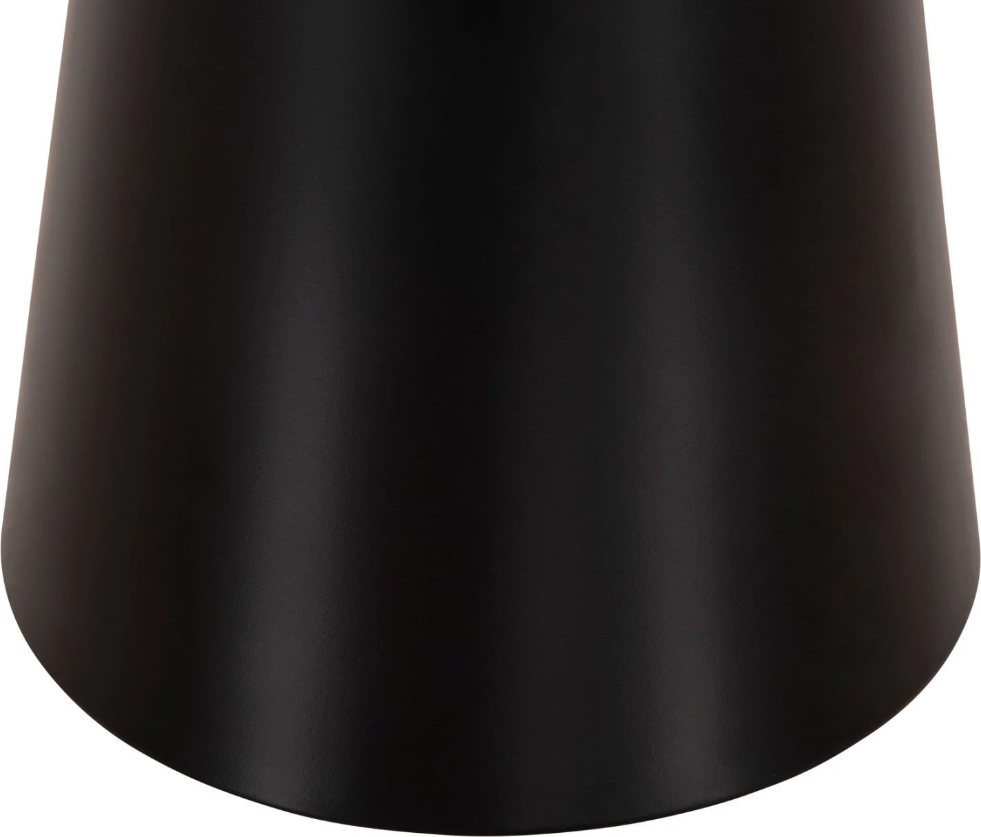 Tavolina kafeje 2 copë, BENG FH9920, sipërfaqe metalike të emaluara, bazë mat, ngjyrë e zezë, Φ50 & Φ40 cm