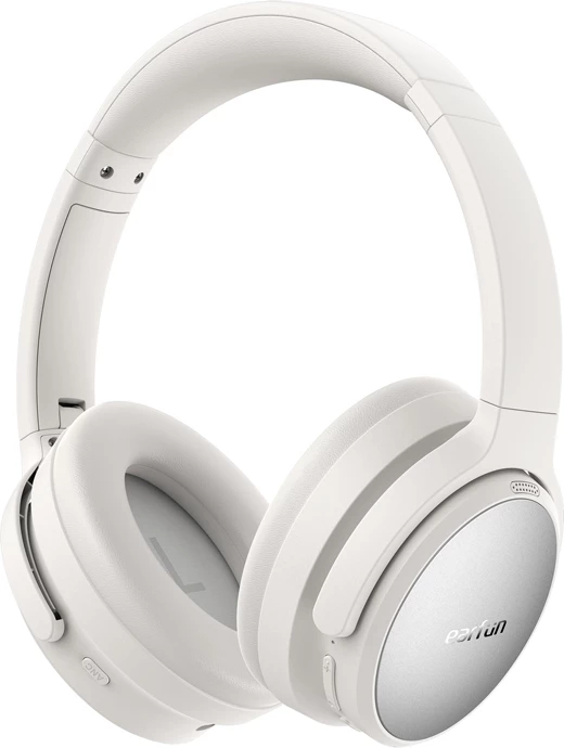 Kufje wireless Earfun Tune Pro, over-ear, ANC, Bluetooth 5.4, të bardha