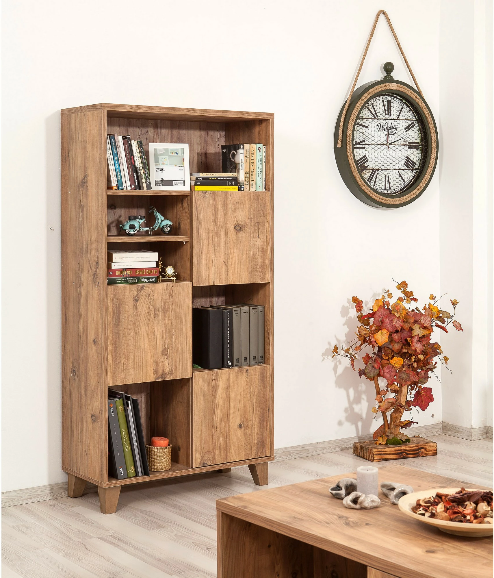 Raft librash skandinav, ngjyrë pishë Atlantike, Marina Flora - 200