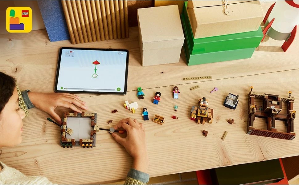 Set ndërtimi LEGO Woodland Mansion Fighting Ring, 491 pjesë, plastikë, shumëngjyrësh