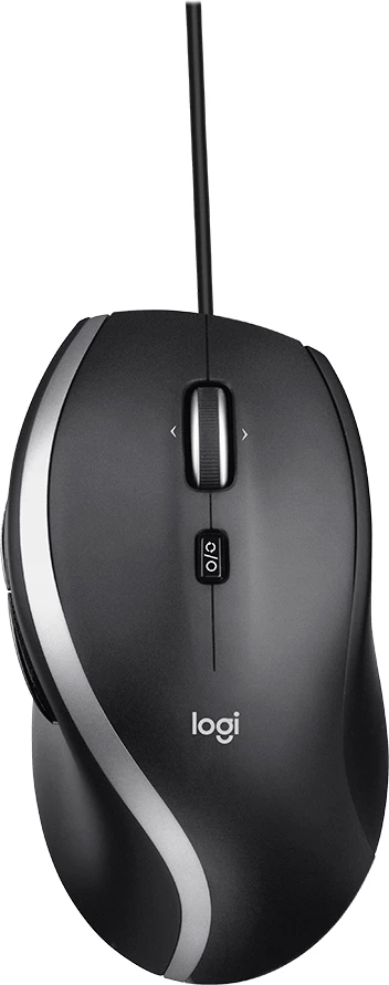 Maus Logitech M500s me kabëll USB 4000 DPI, zi
