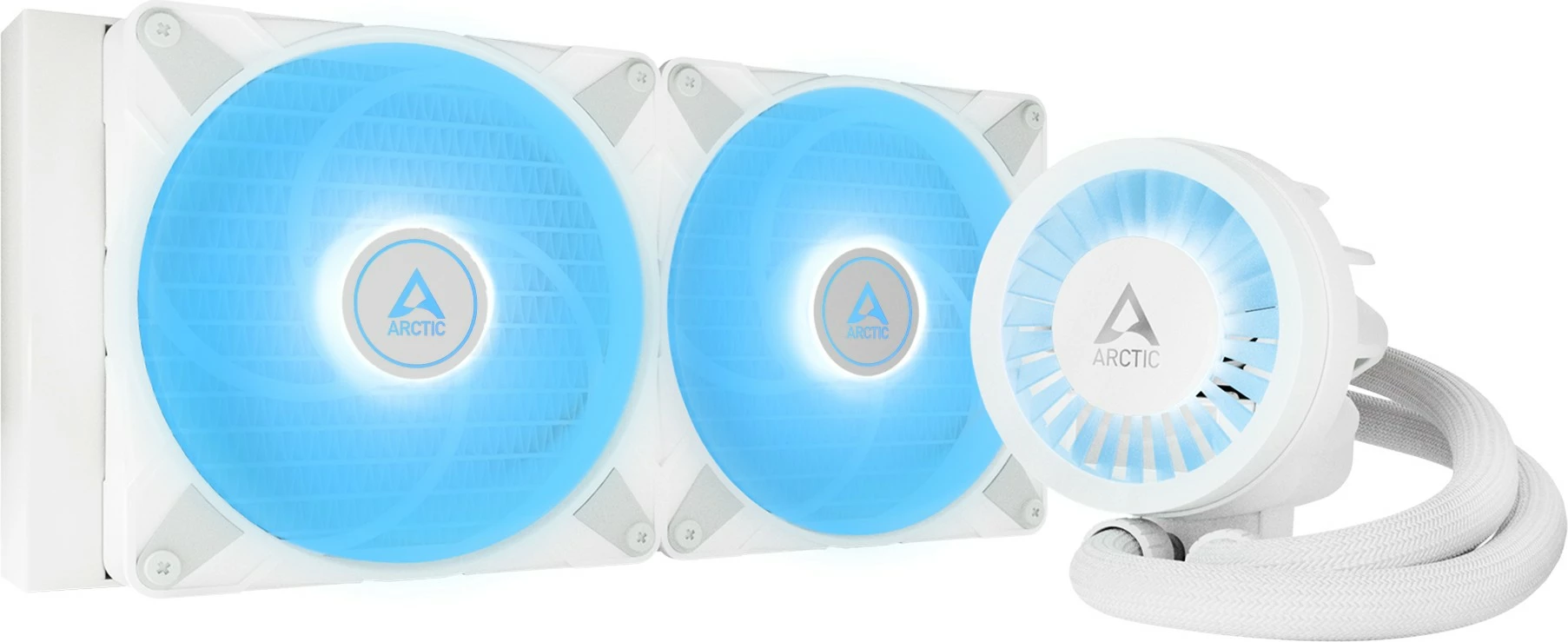 Ftohës uji ARCTIC Liquid Freezer III 280 A-RGB, 14 cm, 69.9 cfm, i bardhë