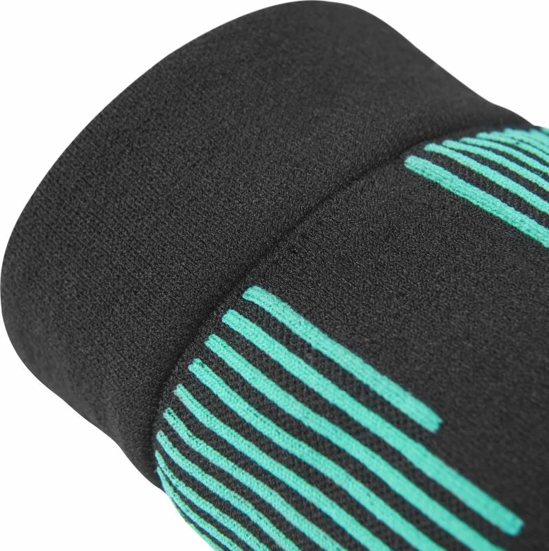 Kompresion mëngë Reebok për meshkuj dhe femra, të zeza dhe jeshile