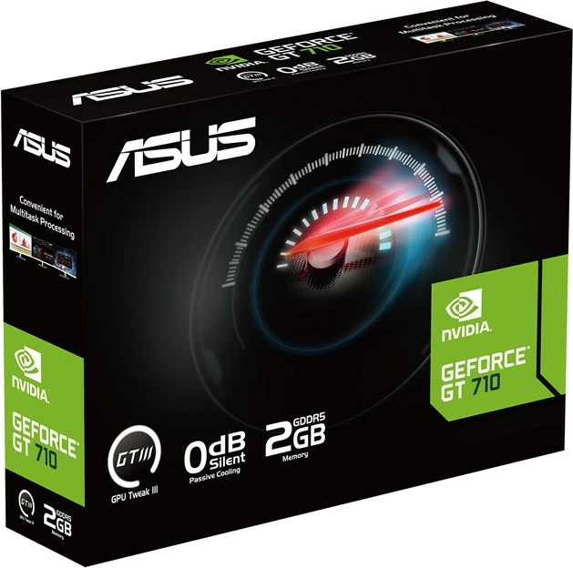 Kartelë grafike ASUS GT710-SL-2GD5-BRK-EVO, 2 GB GDDR5, Blu
