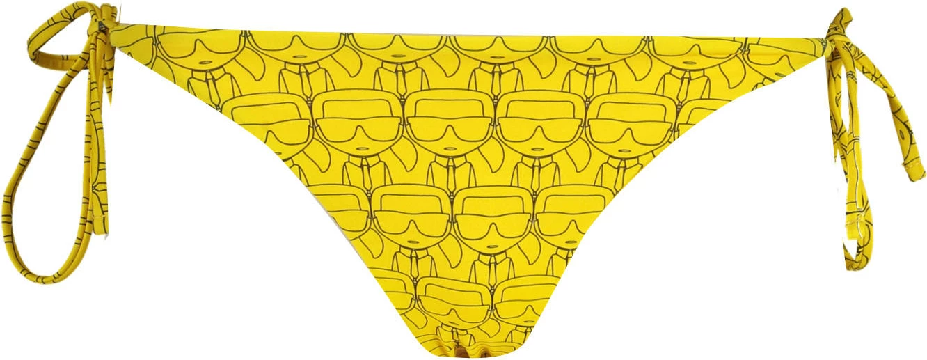 Të poshtme noti femra KARL LAGERFELD BEACHWEAR, të verdha