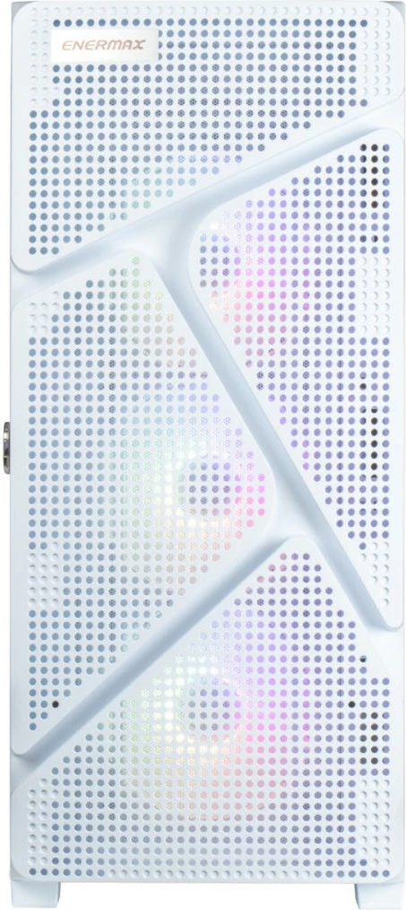 Kasë Enermax MarbleShell MS31 ARGB, midi tower, xham i temperuar, e bardhë