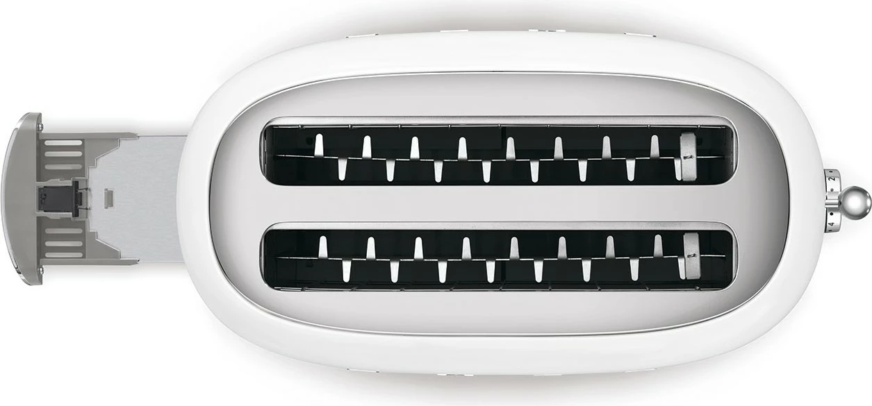 Tostues SMEG TSF02WHEU 4 feta, 1500W, i bardhë