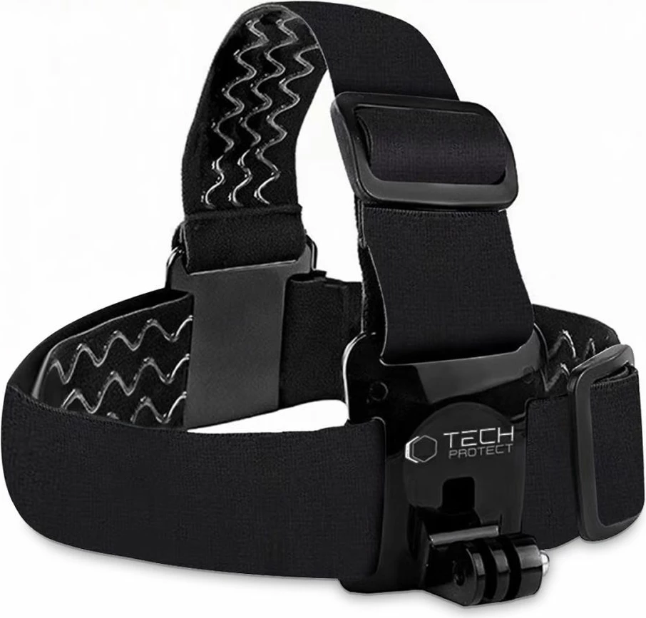 Mbajtës koke Tech-Protect GA100 për GoPro/DJI, i zi