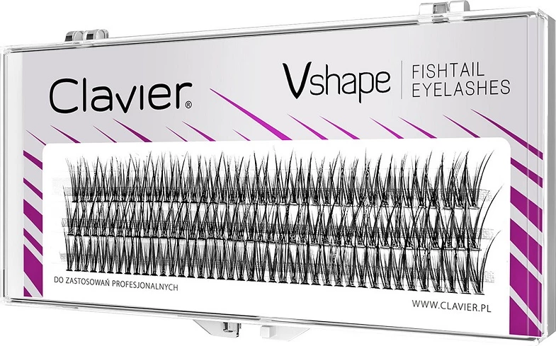 Qerpikë artificial Clavier Vshape Fishtail 10mm