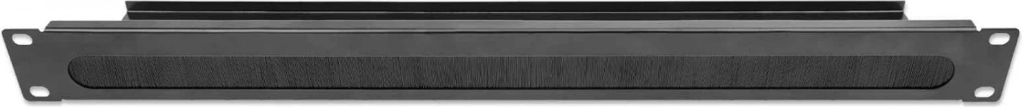 Paneli me vendosje për menaxhimin e kabllove Intellinet 715812, 1U, i zi, set prej 2 copë