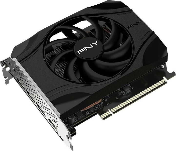 Kartelë grafike PNY RTX 5050, 8GB GDDR6, single fan, e zezë