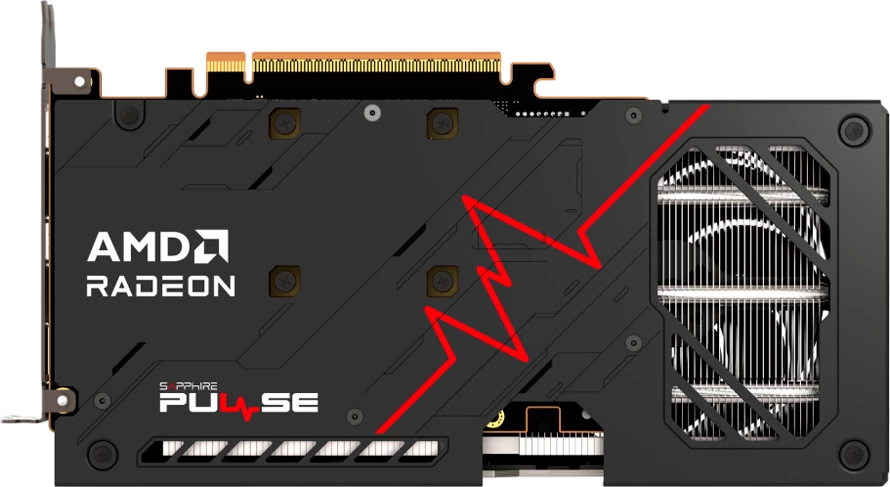 Kartelë grafike SAPPHIRE PULSE AMD Radeon RX 9060 XT Gaming OC 16GB GDDR6 Dual HDMI/DP