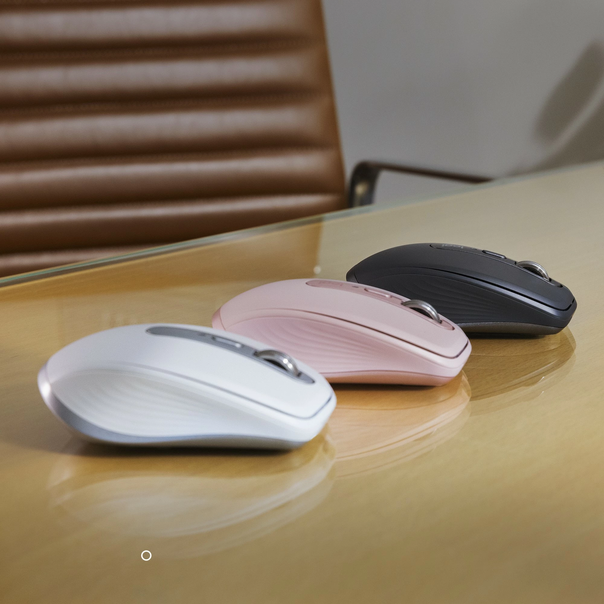 Maus Logitech MX Anywhere 3S, Djathtas, Laser, RF Wireless + Bluetooth, 8000 DPI, Grafit