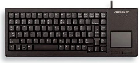 Tastierë Cherry XS Touchpad, Full-size, Wired, USB, QWERTY, Black