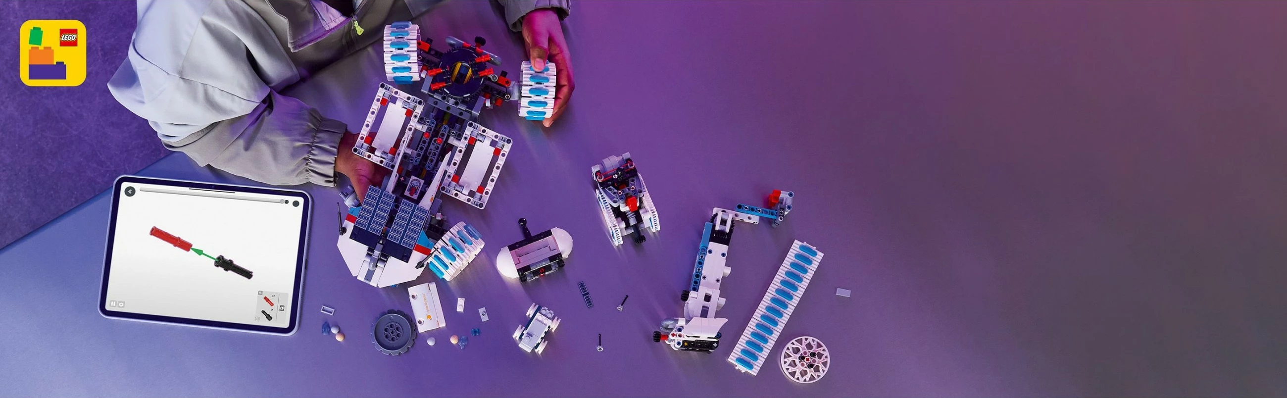 Set ndërtimi LEGO Technic 42211 Lunar Outpost, 1082 pjesë, shumëngjyrësh