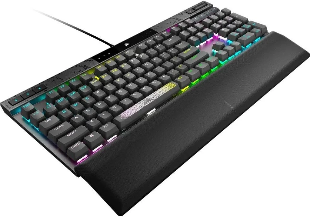 Tastierë Corsair K70 RGB PRO MAX, mekanike, RGB, e zezë
