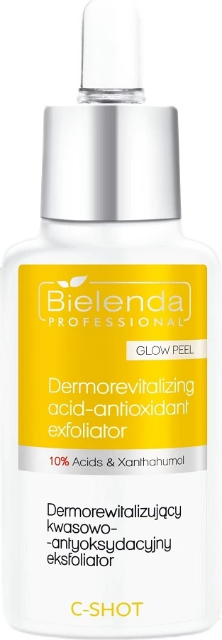Eksfoliator për fytyrë Bielenda Professional C-Shot Glow Peel për femra, 30ml
