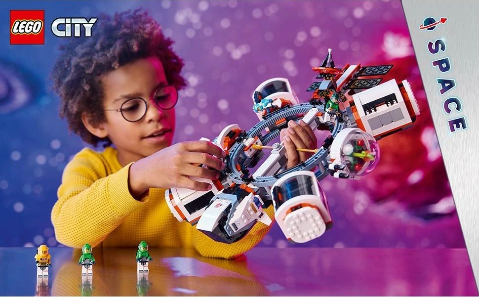 Set ndërtimi LEGO Modular Space Station 60433, 1097 pjesë, shumëngjyrësh