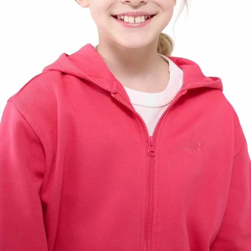 Duks me kapuç për fëmijë 4F, rozë