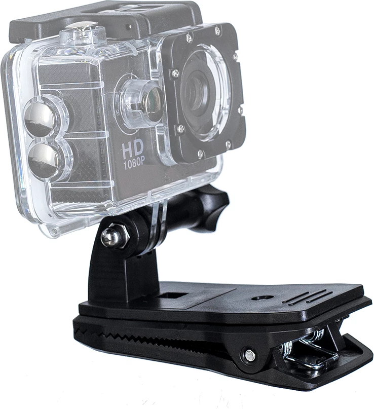 Mbajtës me kapëse për GoPro Hurtel, i zi