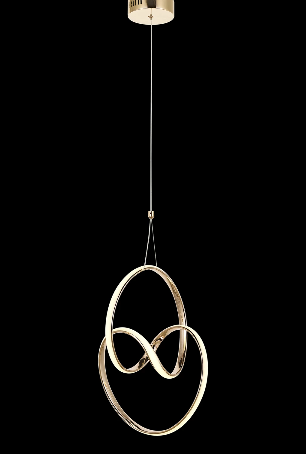 Llambë varëse për tavan, ngjyrë ari, FH7509.02, 30x30x70 cm