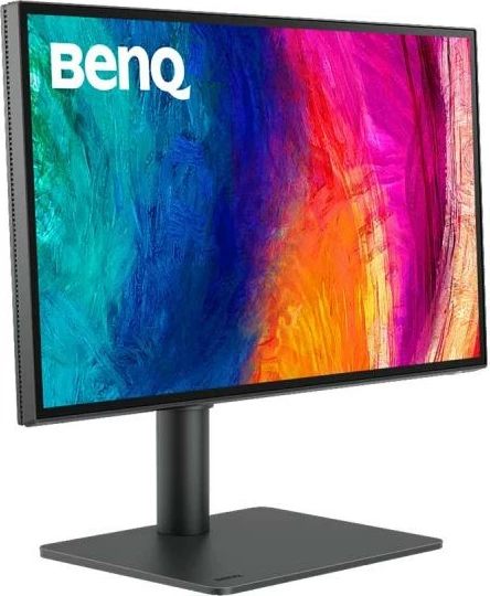 Monitor, BenQ, DesignVue PD2506Q (9H.LLDBL.QBE), 25 inç, USB‑C 65W, HDR10, KVM, e zezë