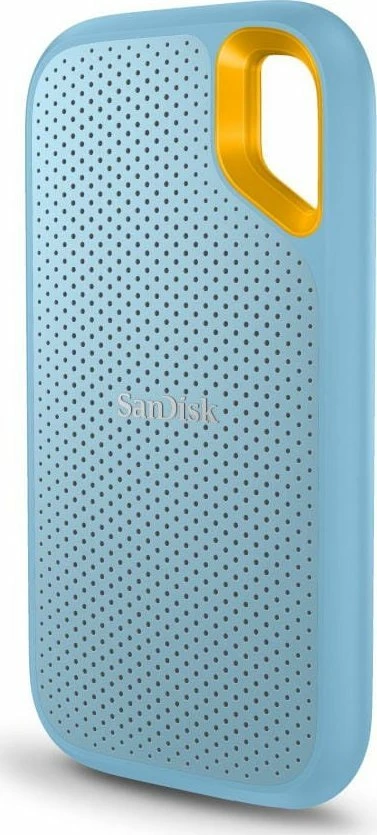 SSD ekstern SanDisk Extreme Portable V2 SDSSDE61-2T00-G25B 2TB USB-C, blu-verdhë