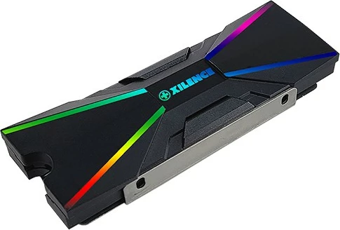 Ftohës SSD Xilence Performance A+ M2SSD Kühler ARGB XC401, i zi