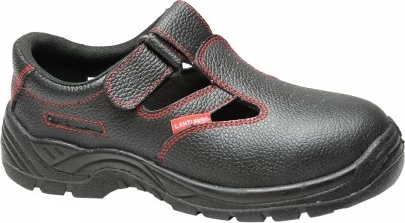 Sandale pune LAHTI PRO L3060242 O1 SRC nr.42 pa metal antistatike të zeza