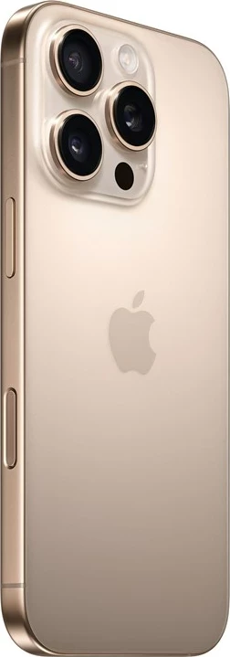 Celular Apple iPhone 16 Pro, 128GB, Desert Titanium