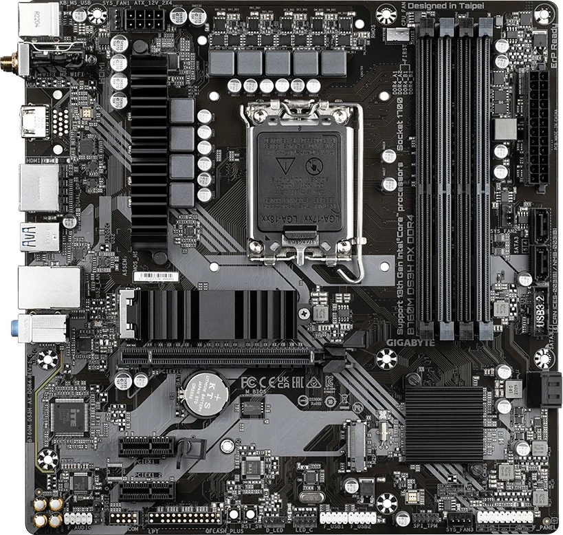 Pllakë amë Gigabyte B760M DS3H AX DDR4, Socket LGA1700, micro ATX