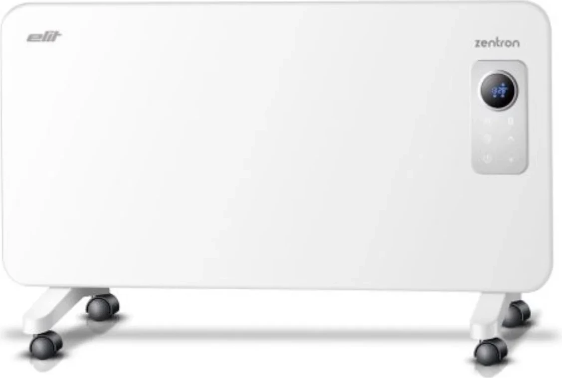 Ngrohës panel smart, Elit, Zentron 1500W, Wi‑Fi, me telekomandë, i bardhë