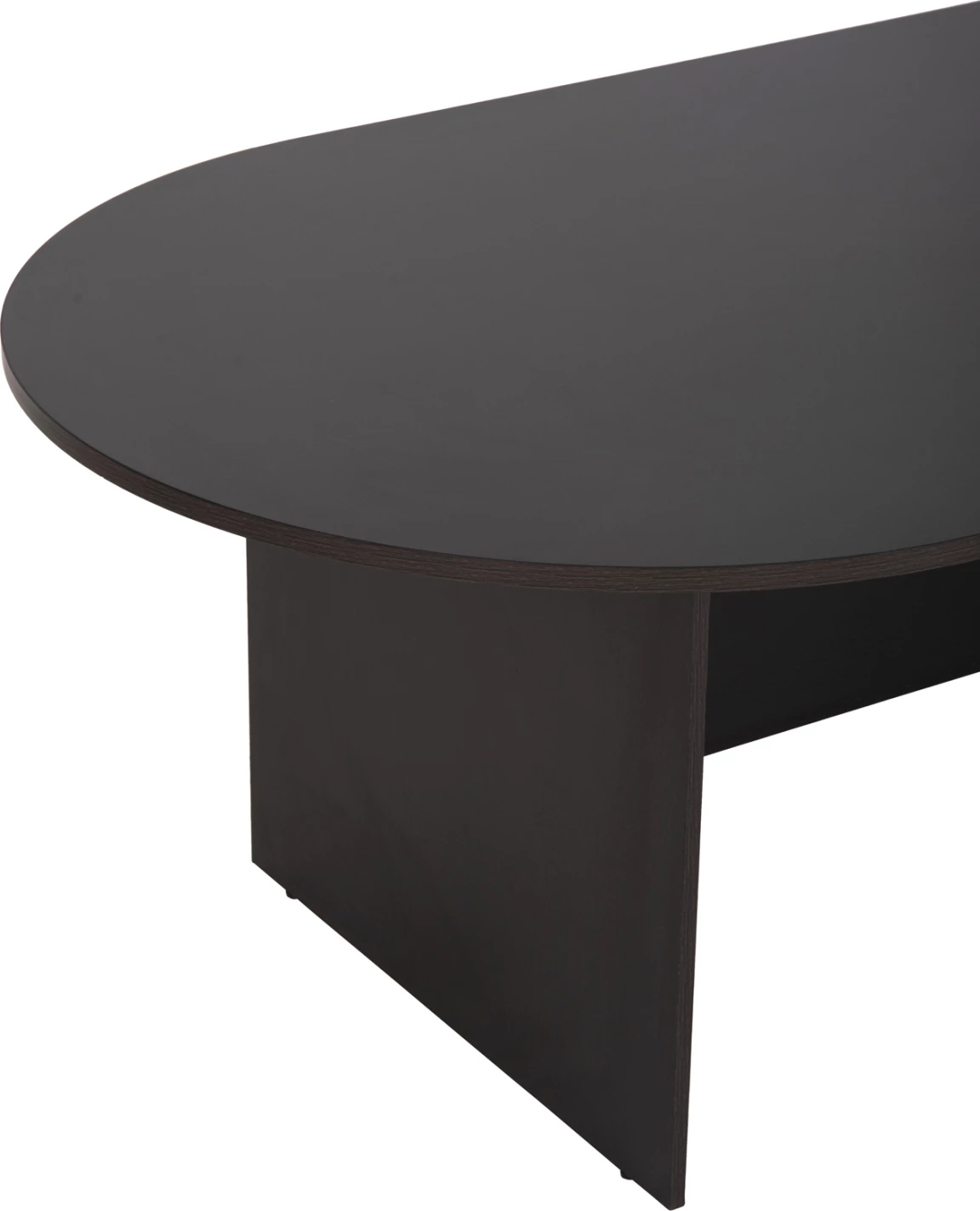 Tavolinë ovale për konferenca SIENNA FH2134.02 melaminë në ngjyrë wenge 240x120x75H cm