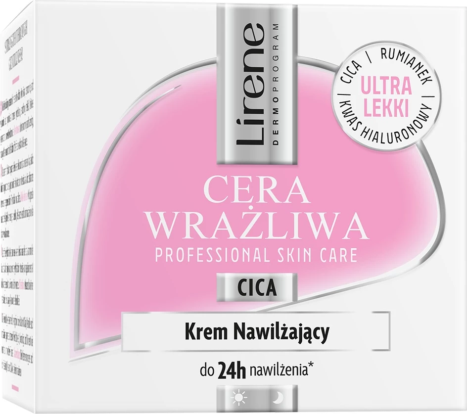 Krem hidratues për femra Lirene Sensitive Skin 50ml