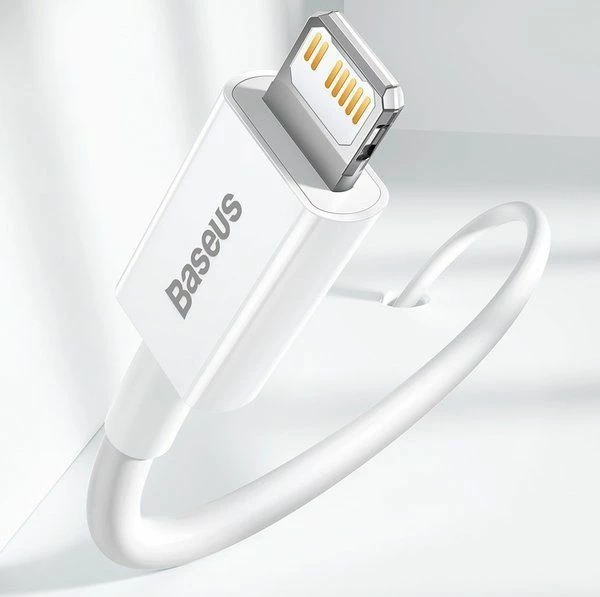 Kabllo USB-C në Lightning Baseus Superior Series 1m, e bardhë