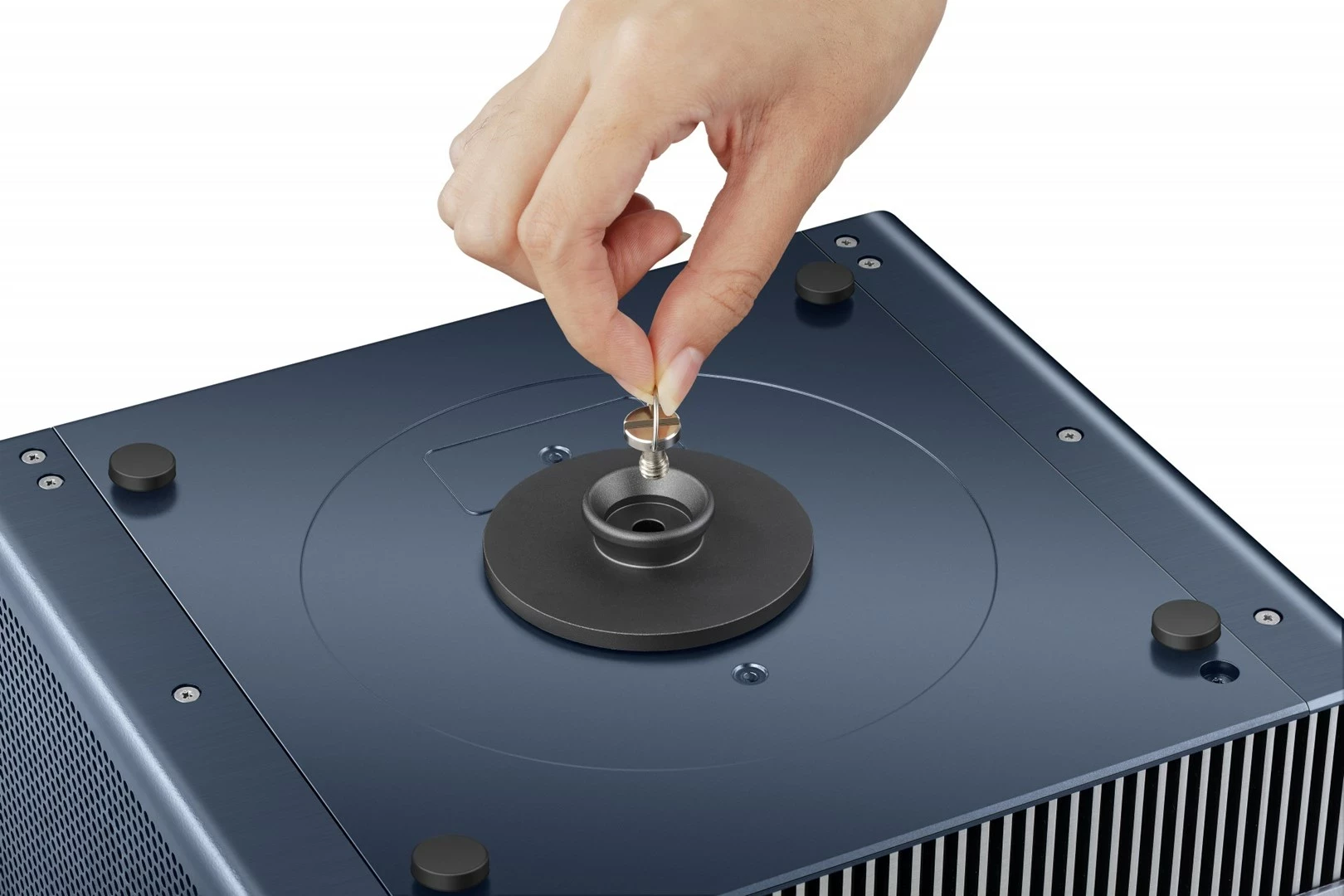 Mbajtës projektori Hisense SG8H, për dysheme, Argjendtë