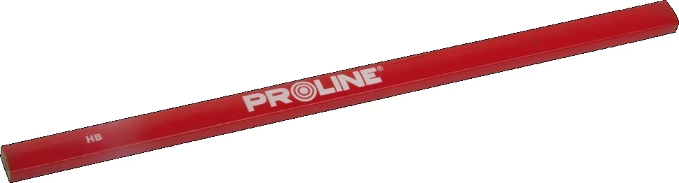Laps marangoz PROLINE 38244, 245 mm, HB, i kuq, set 144 copë