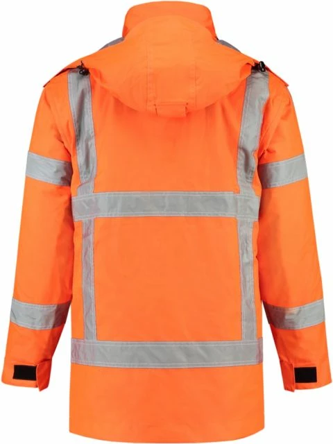 Jakne pune unisex Tricorp, portokalli