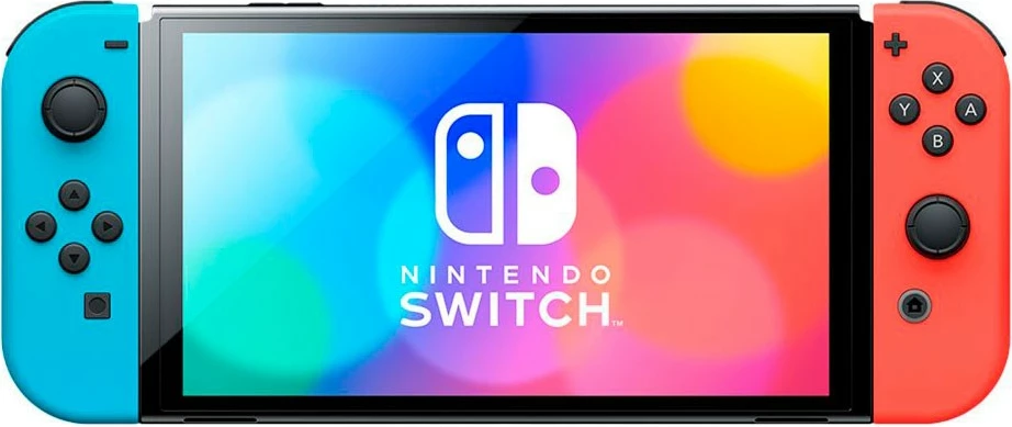 Konsolë Nintendo Switch OLED, Nintendo Switch, NVIDIA Custom Tegra, Blu, Kuq