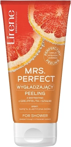 Skrab për trup Lirene Mrs. Perfect Smoothing Cleansing Scrub për femra 175g
