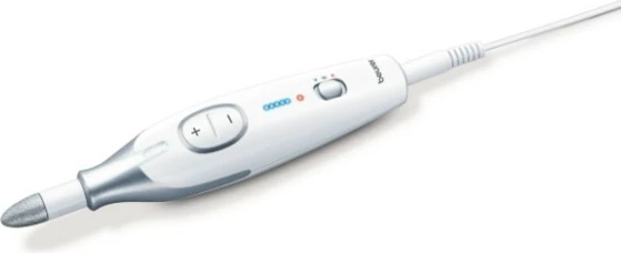 Set manikyr/pedikyr Beurer MP 42, 7 koka, argjendtë/bardhë me etui