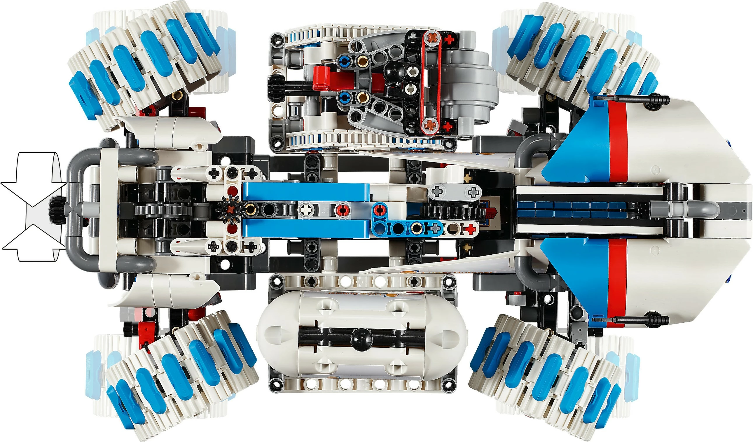 Set ndërtimi LEGO Technic 42211 Lunar Outpost, 1082 pjesë, shumëngjyrësh