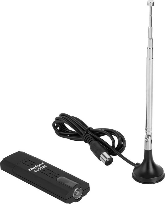 Tuner Rebel Comp DVB-T2,DVB-C,DVB-T H.265 USB