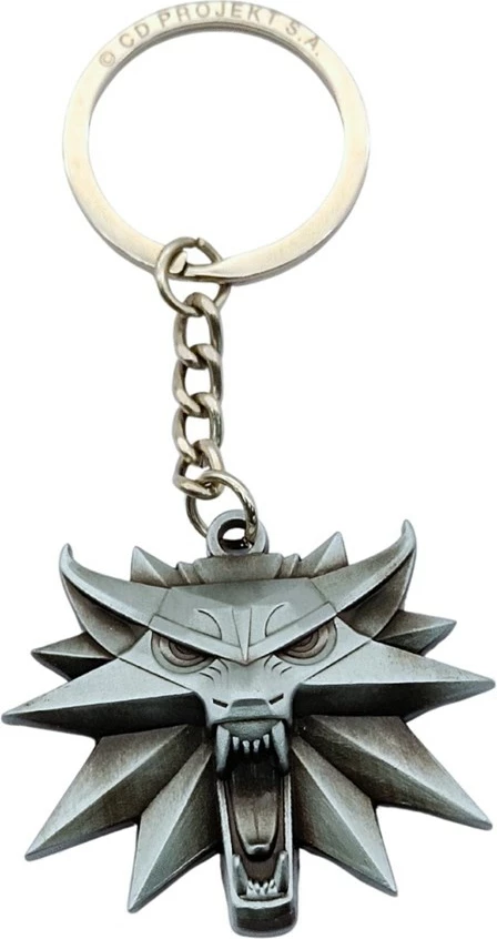 Mbajtëse çelësash Cenega Publishing Good Loot The Witcher Wolf Medallion, metalike