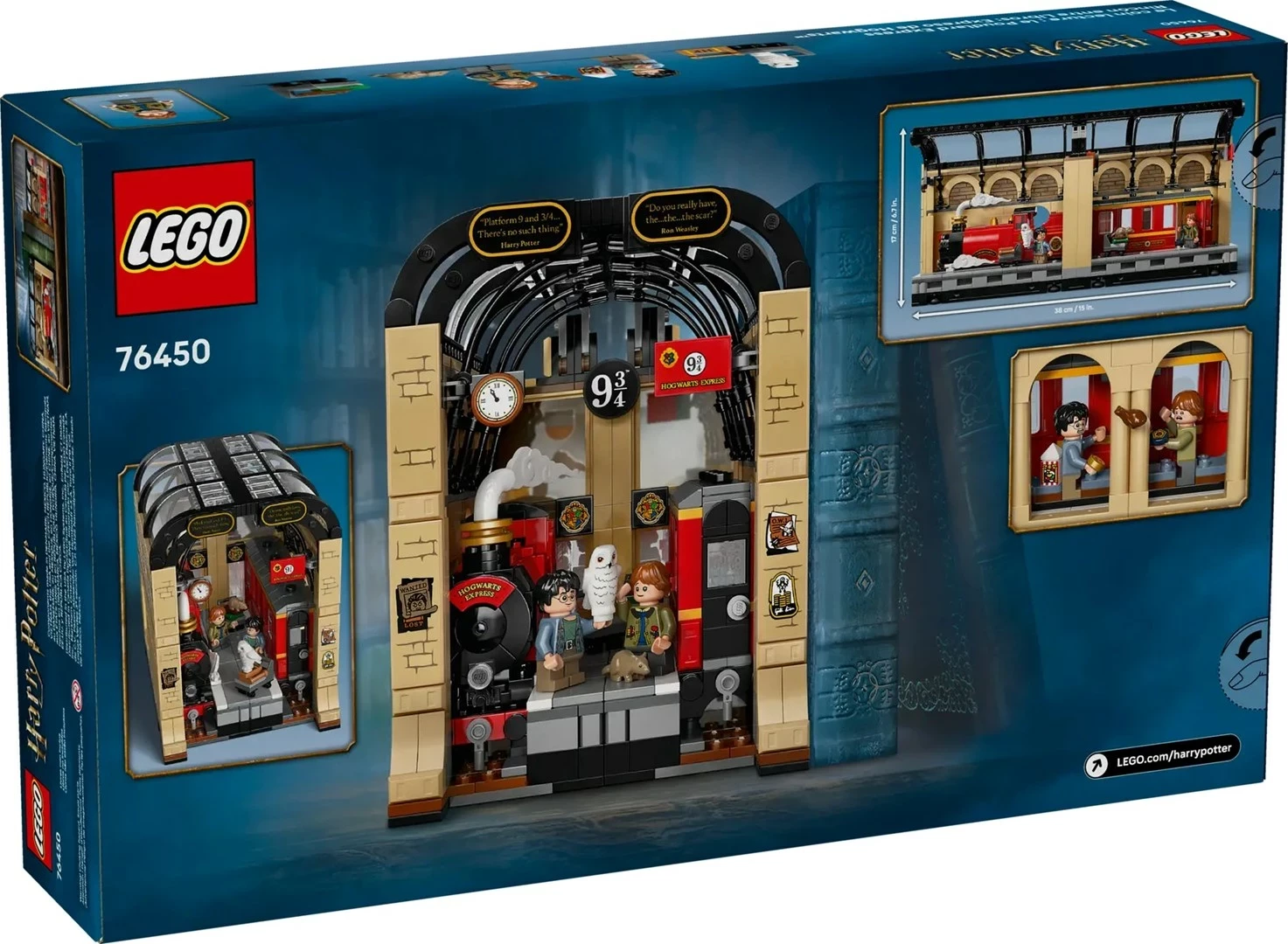 Set LEGO Harry Potter 76450 Book nook: Hogwarts Express, 832 pjesë