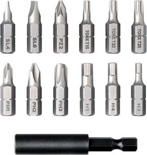 Kaçavidë elektrike pa kabllo Xiaomi Mi, 2000mAh, 12 bita, e zezë, set