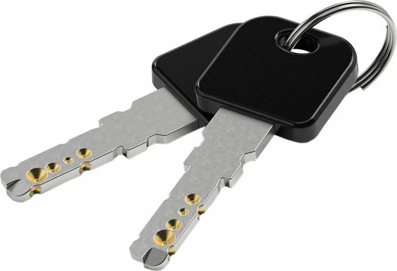 Kyç biçiklete Inny, për meshkuj dhe femra, i zi