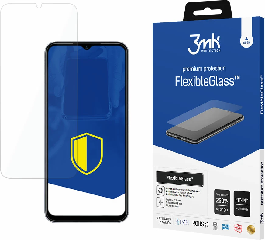Mbështjellës xhami hibrid 3mk FlexibleGlass për Xiaomi Redmi Note 11E 5G / Redmi 10 5G, Transparent