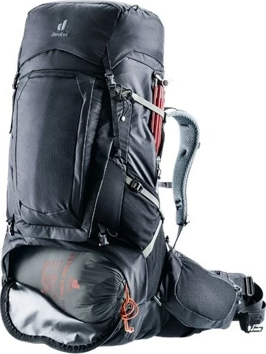 Çantë shpine Deuter Aircontact Pro 75+10, e zezë