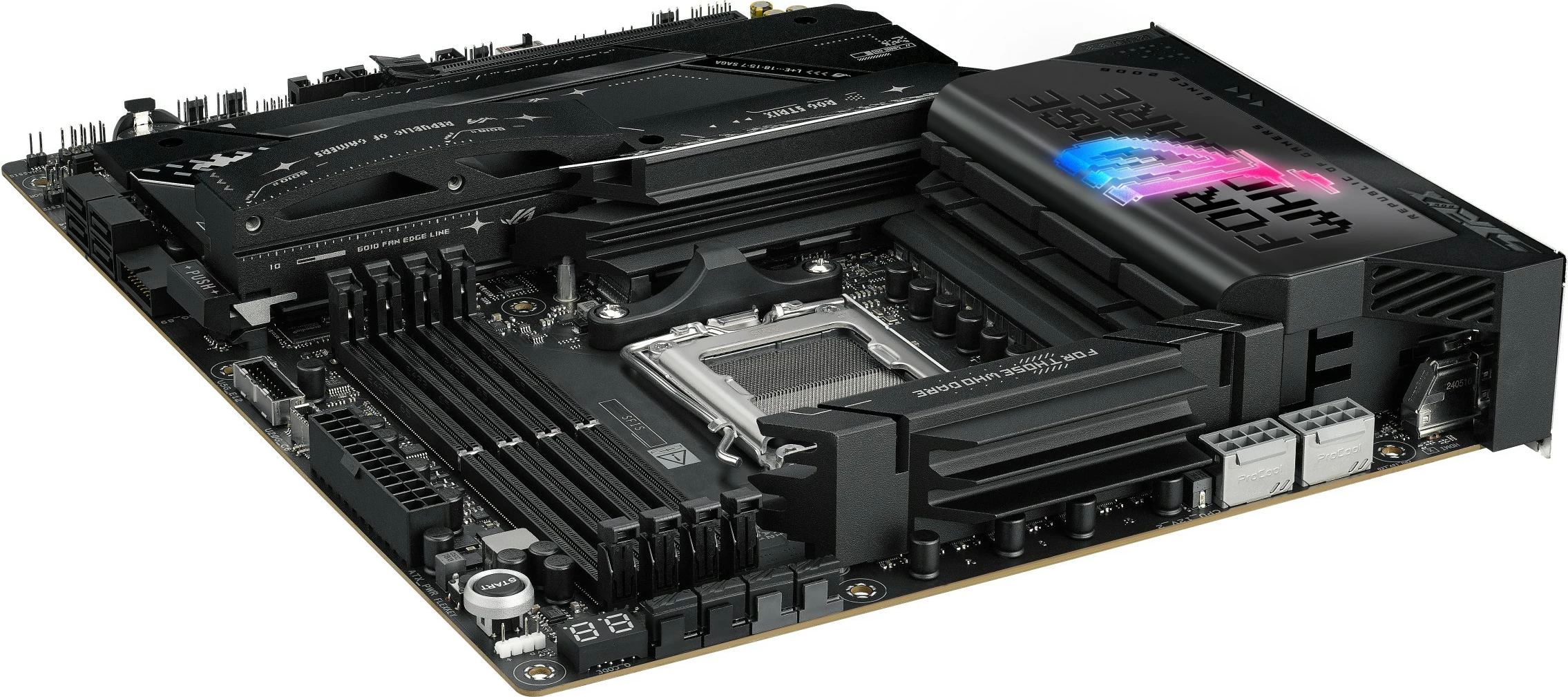 Pllakë amë ASUS ROG STRIX X870E-E GAMING WIFI, AMD, Socket AM5, DDR5, 192 GB